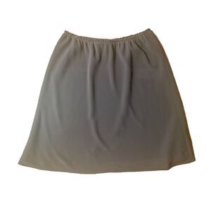 Carlisle Women's Vintage Elastic Waist Pull On A Line‎ Skirt Brown 8 Medium